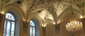 Austria Salzburg St.Peters Abbey Ceiling