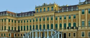 Austria Vienna Schonbrunn Palace view