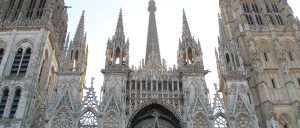 Facade de la Cathédrale de Rouen au matin