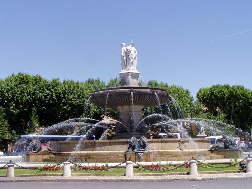 France Aix en Provence Fontaine de la Rotonde