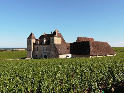France Burgundy chateau de clos de vougeot