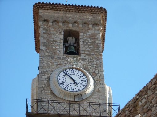 France Cannes clock tower