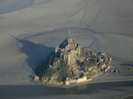 France Normandy Mont st michel view