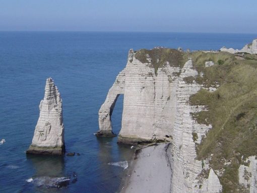 France Normandy The White Cliffs of Etretat 1