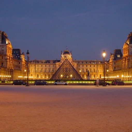 France Paris Louvre at night centered 510x510 1