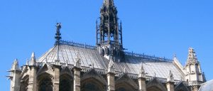 France Paris Sainte Chapelle roofs