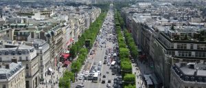 France Paris View from the Arc de Triomphe