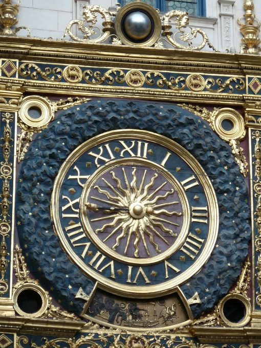 France Rouen Clock