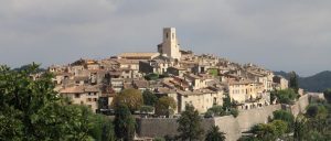 France St Paul de Vence Lunon Panorama