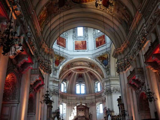 Salzburg Cathedral Interior Austria