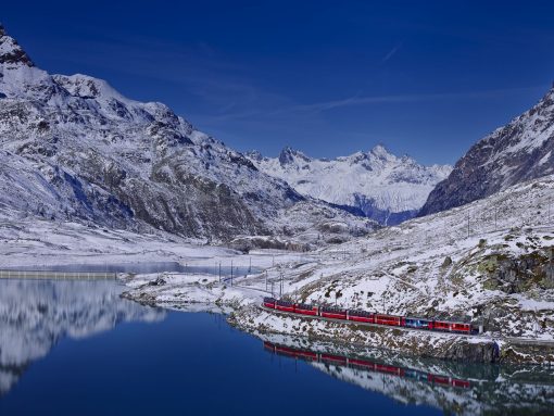 Switzerland Bernina Express Lake