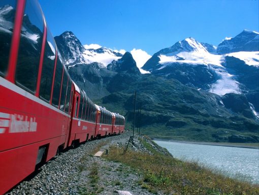 Switzerland Bernina Express Summer