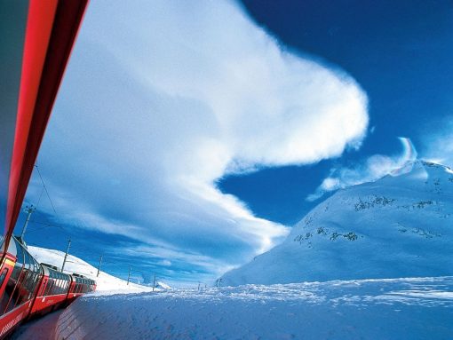 Switzerland Bernina Express Winter