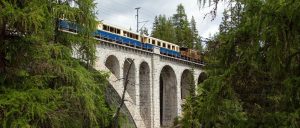 Switzerland Chocolate Train Bridge