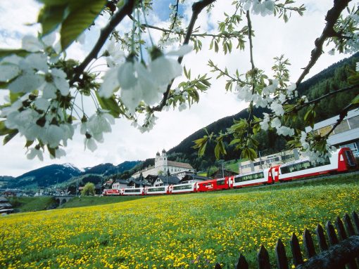 Switzerland Glacier Express Spring