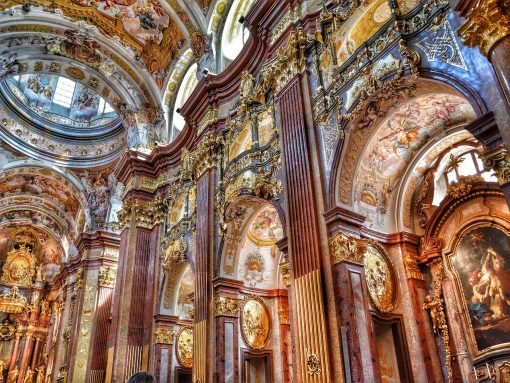 Vienna Melk Abbey Interior Austria