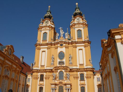 Vienna Melk Abbey church Austria